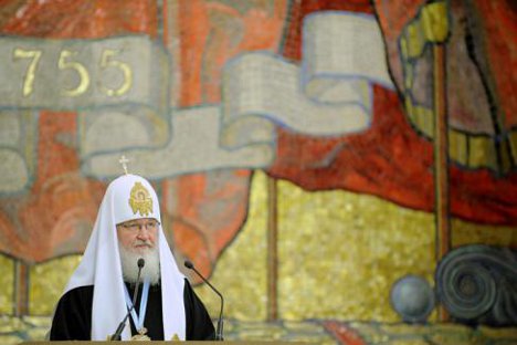 Patriarch von Moskau und der ganzen Rus Kyrill. Foto: foma.ru